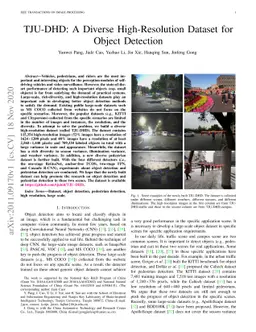 TJU-DHD: A Diverse High-Resolution Dataset for Object Detection