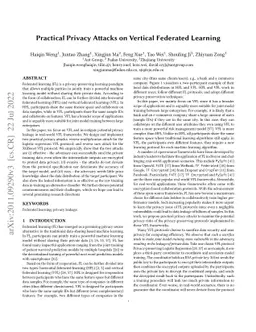 Practical Privacy Attacks on Vertical Federated Learning