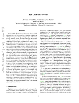 Self-Gradient Networks