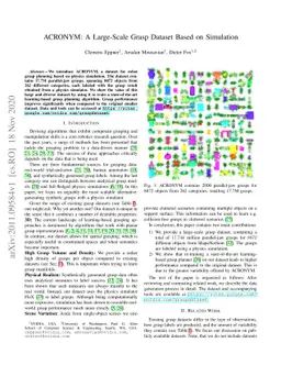 ACRONYM: A Large-Scale Grasp Dataset Based on Simulation