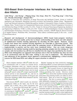 EEG-Based Brain-Computer Interfaces Are Vulnerable to Backdoor Attacks