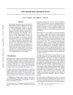Inter-domain Deep Gaussian Processes