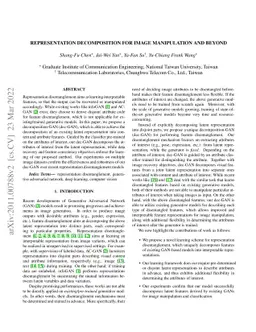 Representation Decomposition for Image Manipulation and Beyond