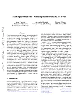 Total Eclipse of the Heart -- Disrupting the InterPlanetary File System