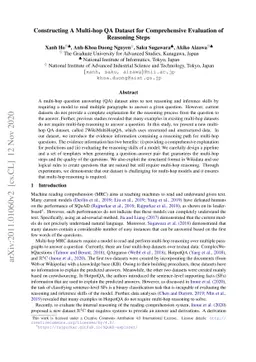 Constructing A Multi-hop QA Dataset for Comprehensive Evaluation of
  Reasoning Steps