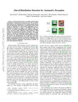Out-of-Distribution Detection for Automotive Perception