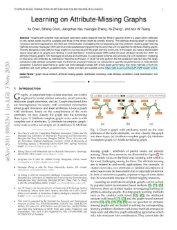 Learning on Attribute-Missing Graphs