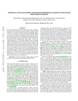 Internal Language Model Estimation for Domain-Adaptive End-to-End Speech
  Recognition
