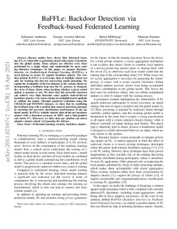 BaFFLe: Backdoor detection via Feedback-based Federated Learning