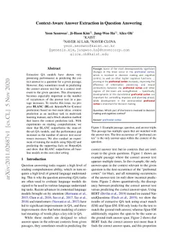 Context-Aware Answer Extraction in Question Answering