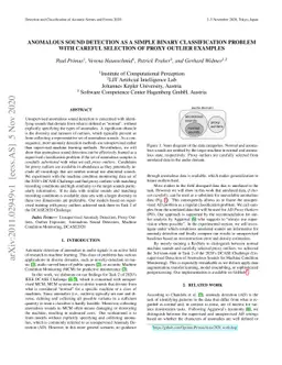 Anomalous Sound Detection as a Simple Binary Classification Problem with
  Careful Selection of Proxy Outlier Examples