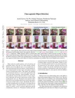 Class-agnostic Object Detection