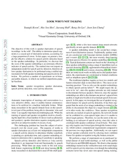 Look who's not talking