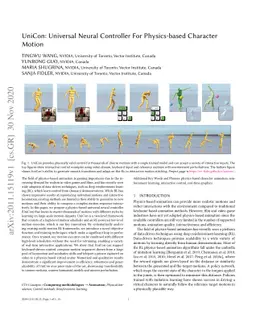 UniCon: Universal Neural Controller For Physics-based Character Motion