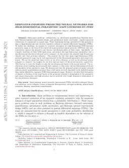 Derivative-Informed Projected Neural Networks for High-Dimensional
  Parametric Maps Governed by PDEs