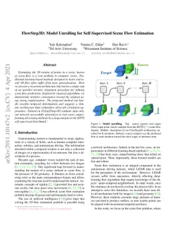 FlowStep3D: Model Unrolling for Self-Supervised Scene Flow Estimation