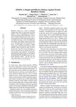 ONION: A Simple and Effective Defense Against Textual Backdoor Attacks