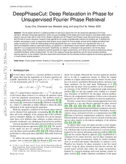DeepPhaseCut: Deep Relaxation in Phase for Unsupervised Fourier Phase
  Retrieval