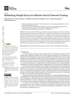 Rethinking Weight Decay For Efficient Neural Network Pruning