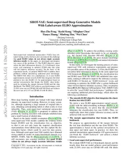 SHOT-VAE: Semi-supervised Deep Generative Models With Label-aware ELBO
  Approximations