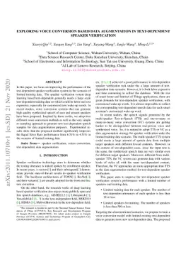 Exploring Voice Conversion based Data Augmentation in Text-Dependent
  Speaker Verification