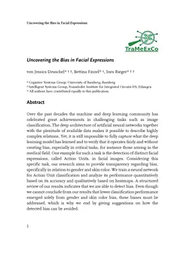 Uncovering the Bias in Facial Expressions