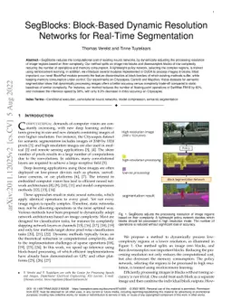 SegBlocks: Block-Based Dynamic Resolution Networks for Real-Time
  Segmentation