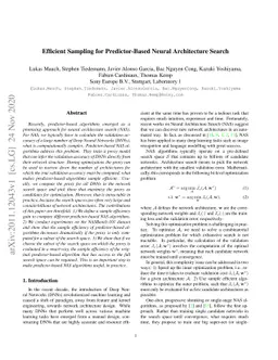 Efficient Sampling for Predictor-Based Neural Architecture Search