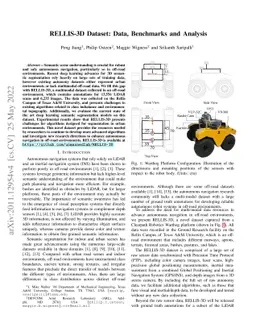 RELLIS-3D Dataset: Data, Benchmarks and Analysis