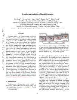 Transformation Driven Visual Reasoning