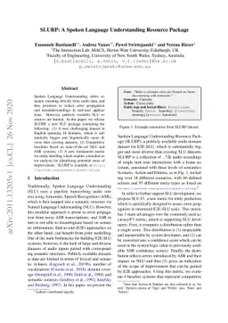 SLURP: A Spoken Language Understanding Resource Package