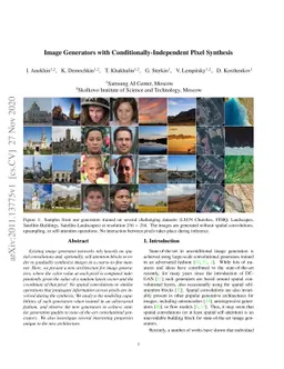 Image Generators with Conditionally-Independent Pixel Synthesis