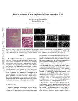 Field of Junctions: Extracting Boundary Structure at Low SNR