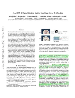 MANGO: A Mask Attention Guided One-Stage Scene Text Spotter