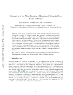 Estimation of the Mean Function of Functional Data via Deep Neural
  Networks