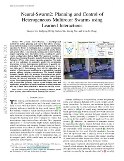 Neural-Swarm2: Planning and Control of Heterogeneous Multirotor Swarms
  using Learned Interactions