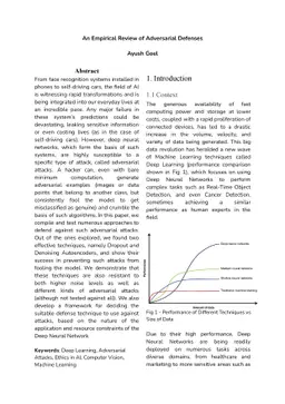 An Empirical Review of Adversarial Defenses
