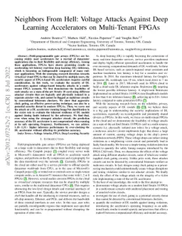 Neighbors From Hell: Voltage Attacks Against Deep Learning Accelerators
  on Multi-Tenant FPGAs