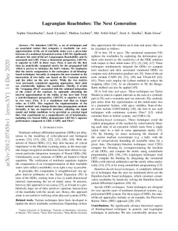 Lagrangian Reachtubes: The Next Generation