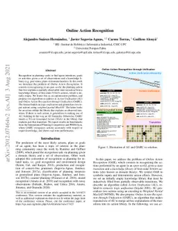 Online Action Recognition