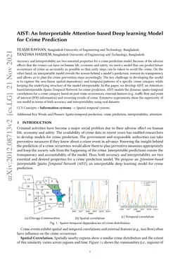 AIST: An Interpretable Attention-based Deep Learning Model for Crime
  Prediction