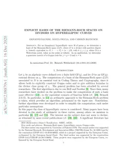 Explicit bases of the Riemann-Roch spaces on divisors on hyperelliptic
  curves