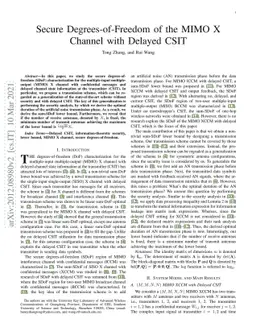 Secure Degrees-of-Freedom of the MIMO X Channel with Delayed CSIT