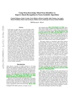 Using Meta-Knowledge Mined from Identifiers to Improve Intent
  Recognition in Neuro-Symbolic Algorithms
