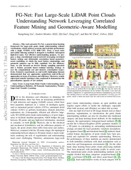 FG-Net: Fast Large-Scale LiDAR Point Clouds Understanding Network
  Leveraging Correlated Feature Mining and Geometric-Aware Modelling