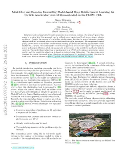 Model-free and Bayesian Ensembling Model-based Deep Reinforcement
  Learning for Particle Accelerator Control Demonstrated on the FERMI FEL
