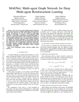 MAGNet: Multi-agent Graph Network for Deep Multi-agent Reinforcement
  Learning