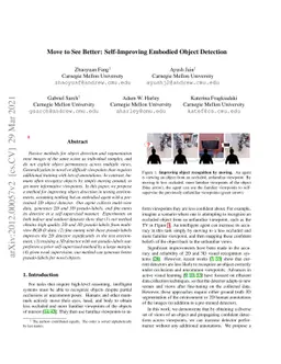 Move to See Better: Self-Improving Embodied Object Detection