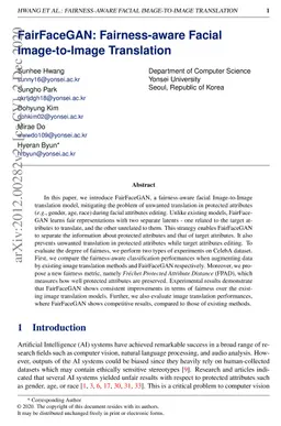FairFaceGAN: Fairness-aware Facial Image-to-Image Translation