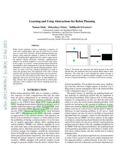 Learning and Using Abstractions for Robot Planning
